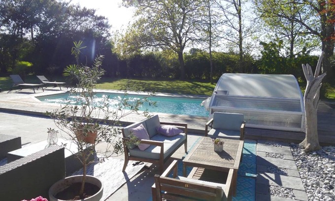 Angresse House | Relaxing Villa Casa Calabasas with Pool Near Hossegor