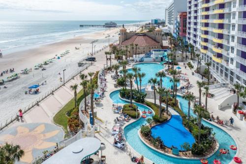 Daytona Beach House | Ocean Walk 2BR on the 10th Floor with Private Balcony