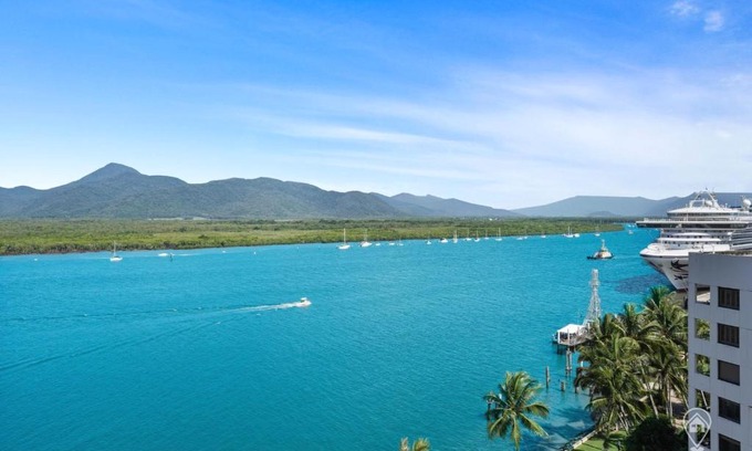 Cairns Central Business District House | Seaside Serenity at 1101 Harbour Lights with Ocean Views