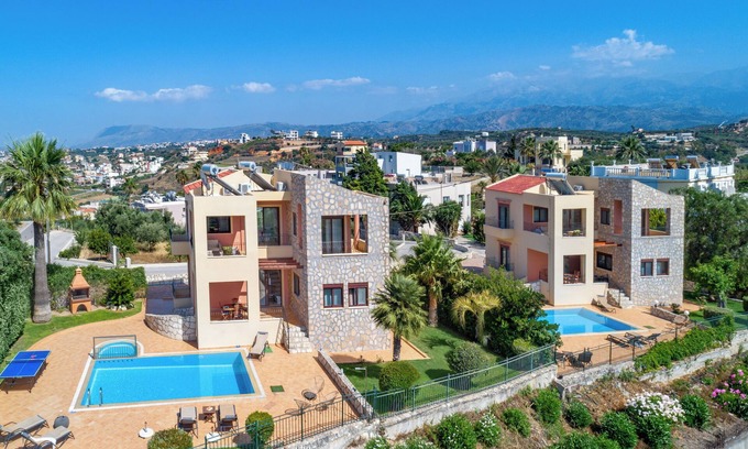 Stalos Villa | Spacious Retreat with Private Pool Near Stalos Beach