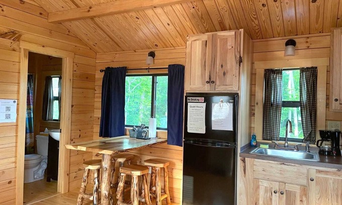 Logan Cabin | Cozy Xantus Log Cabin Near Hocking Hills with Great Amenities