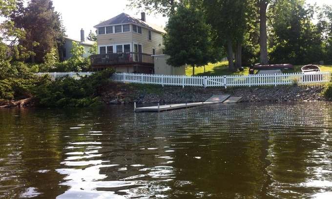 Red Creek Cottage | 125 foot waterfront cottage on Blind Sodus Bay