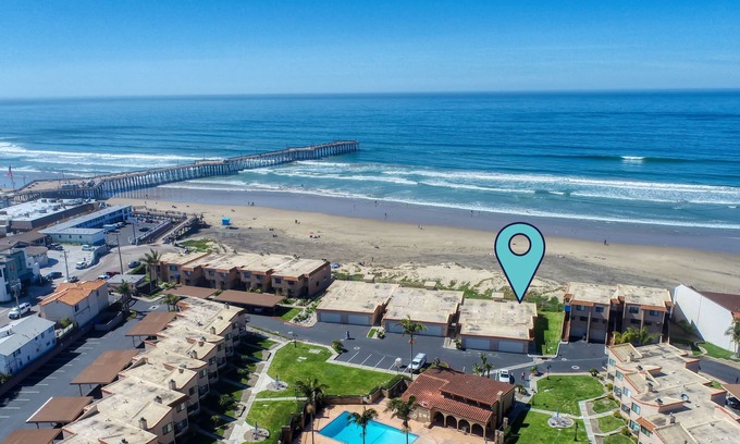 Downtown Condo | Experience 125 Pismo Shores: Oceanfront Condo with Pool