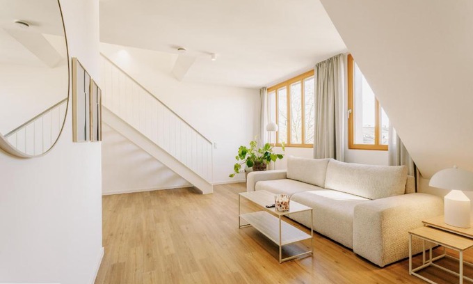 Handorf Apartment | 139 QM - Exklusiv auf 2 Etagen - Werse Loft by youpartments