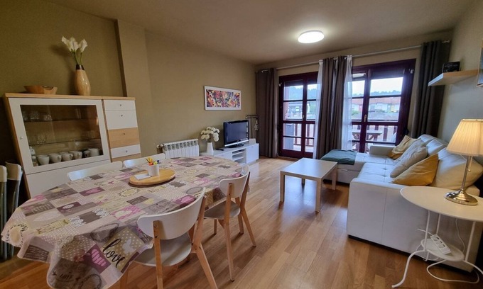 Ribadesella Apartment | Modern 13A01 Apartment with Garage and Terrace Amenities