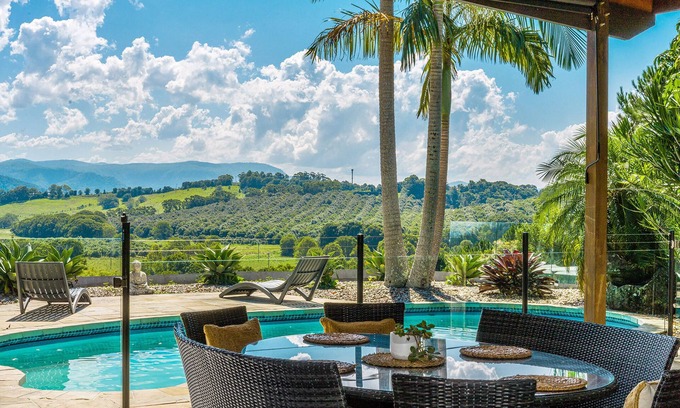 Myocum House | Byron Bay Hinterland House with Pool & Breathtaking Views