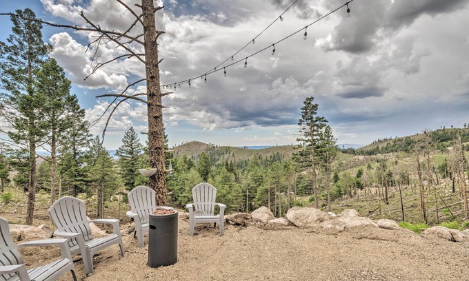 Alto Cabin | Scenic Mountaintop Cabin with Spa, Near Ski Apache