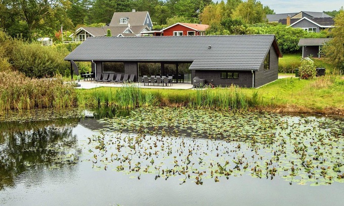 Vibæk Strand House | Perfect 14-Person Holiday Home in Ebeltoft with Breakfast
