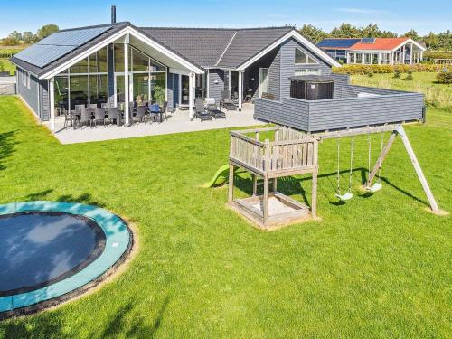 Idestrup House | Spacious 14-Person Holiday Home with Pool in Idestrup