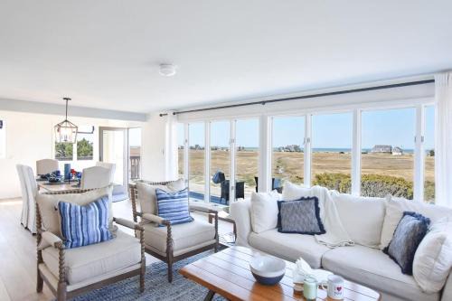 North Eastham House | Waterfront Ocean View Retreat with Kayak and Central AC