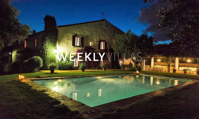 Sitges Town Center Villa | Villa Mas Peirot: Authentic Oasis with Pool & Ocean Views