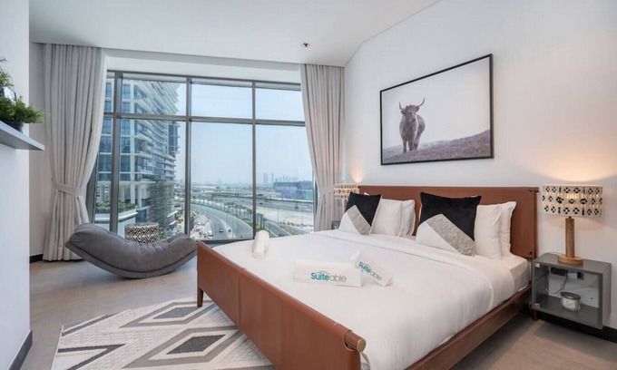 Business Bay Apartment | 15 Northside - 210A · Contemporary Ranch Living with Burj Khalifa View