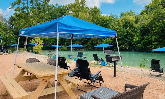 Prairie Lea Cabin | Discover Son's Blue River Camp Glamping Cabin Retreat