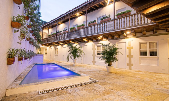 Cartagena Walled City Villa | Indulgent 15BR Villa with Pools in Historic Old City