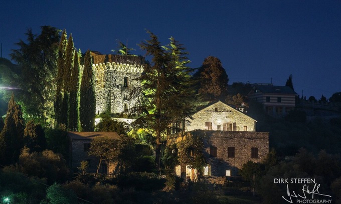 Aigo Villa | Exquisite 15th Century Castle with Private Pool & Ocean View