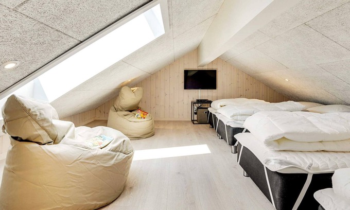 Bøtø By House | Enjoy a 16-Person Holiday Home with Pool in Væggerløse