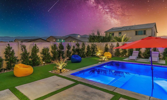 Coachella House | Desert Mirage Retreat: Pet-Friendly with Private Pool & Spa