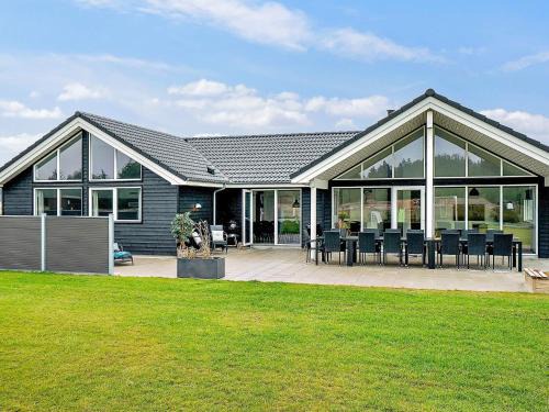 Houstrup House | Spacious 18-Person Holiday Home in Nørre Nebel with Pool