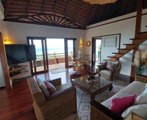 Moorea-Maiao Villa | Oceanfront Villa with Breathtaking 180-Degree Views