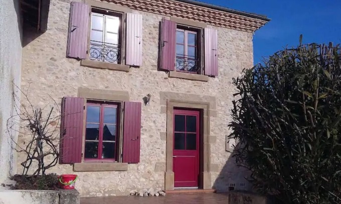 Charpey House | Traditional Stone House with Private Pool and Breakfast
