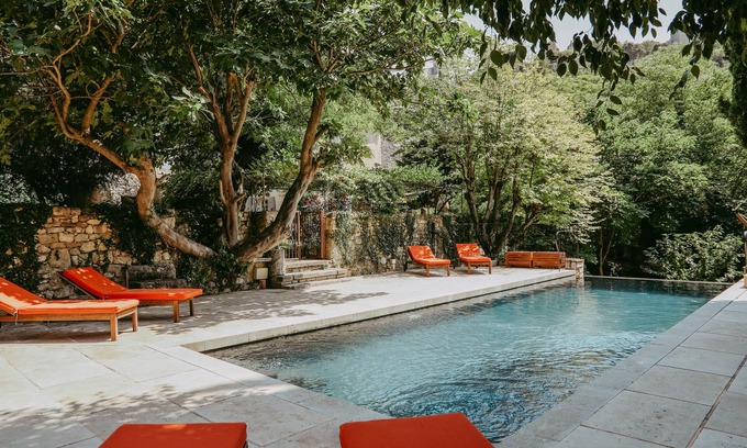 Oppede House | Historic Village Home in Oppède le Vieux with Pool Access
