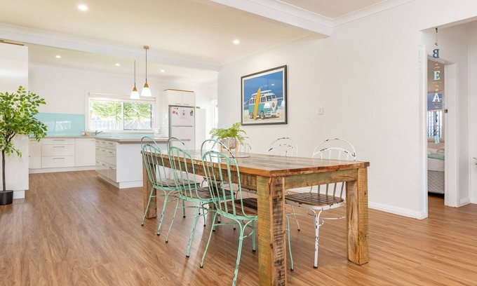 Forster House | Cozy 19 Lincoln Street: Pet Friendly with Ocean Views