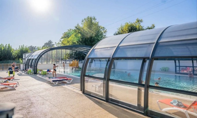 Bidart House | Pet-Friendly Mobile Home with Pool for 3 Guests