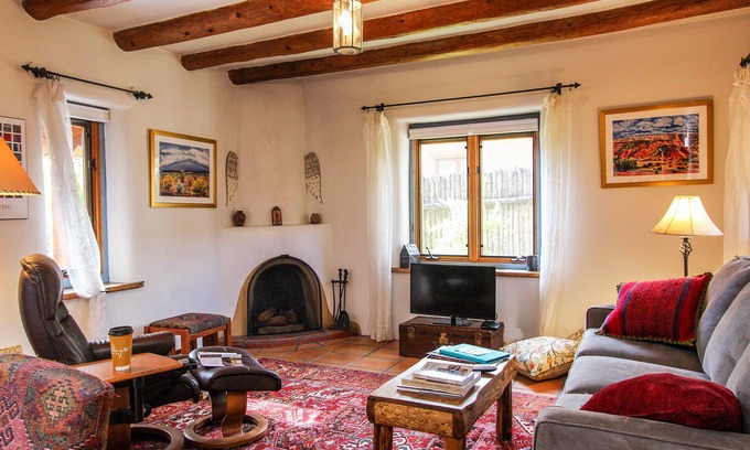 Historic Eastside House | Unforgettable 1930s Adobe Gem Near Canyon Road & Plaza