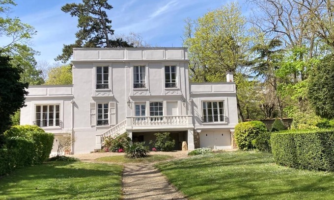 Andresy House | Elegant 19th Century Mansion Rental Near Paris