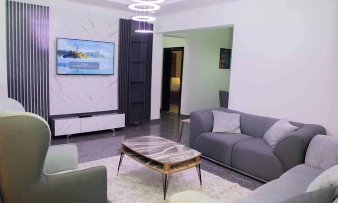 Alimosho Apartment | Cozy 1-Bedroom with Pool, Gym & Wi-Fi for Your Stay