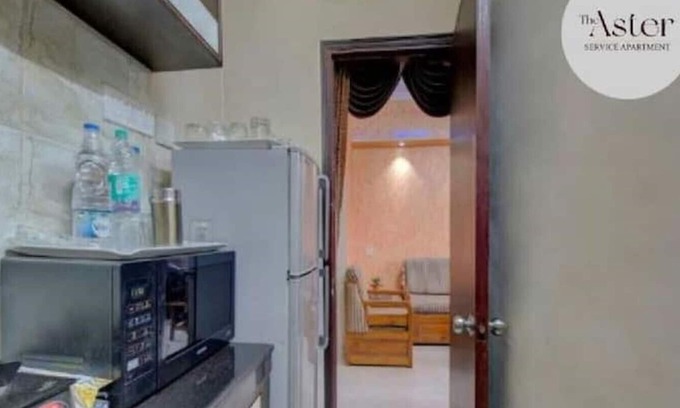 Park Street Apartment | Comfortable 1BHK Aster2 Service Apartment for Families