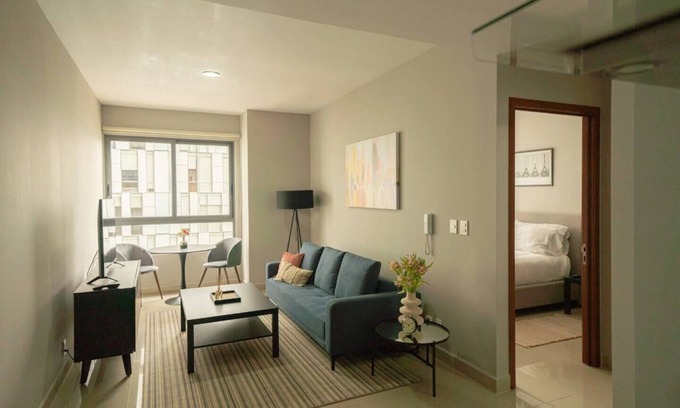 Ampliacion Granada Condo | Relaxing 1BR Apartment with Pool, Gym & High-Speed WiFi