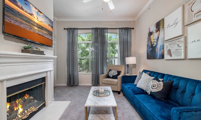Bryan Place Apartment | Elegant 1BR Retreat in Arts District, Downtown Dallas