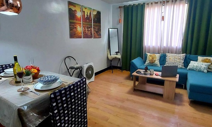 Cainta Apartment | Chic Loft Condo with Resort-Style Amenities and Child-Friendly Access