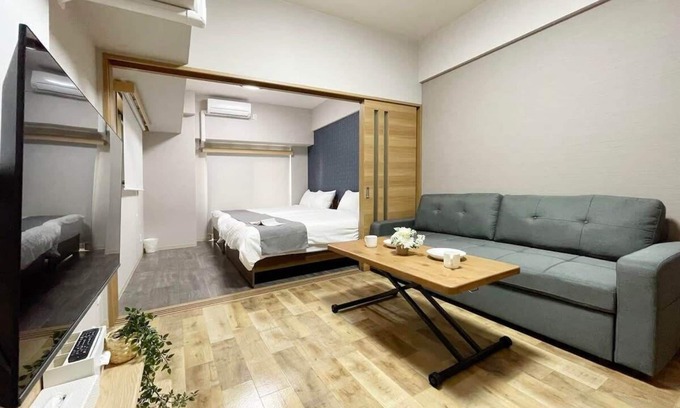 Hiroshima City Centre Apartment | Cozy 1BR with Balcony Near Hondori Shopping Arcade
