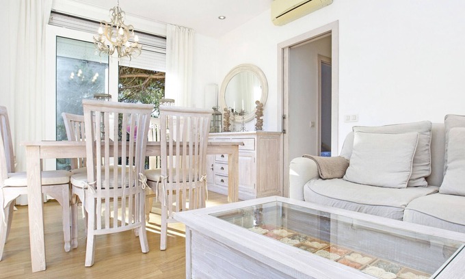 Llafranc Apartment | Renovated Apartment Steps from Llafranc Beach with Ocean View
