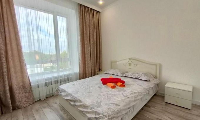 Yesil District Apartment | Stylish 2-Bedroom Apartment at ЖК Варшава - Guest Rated 10/10