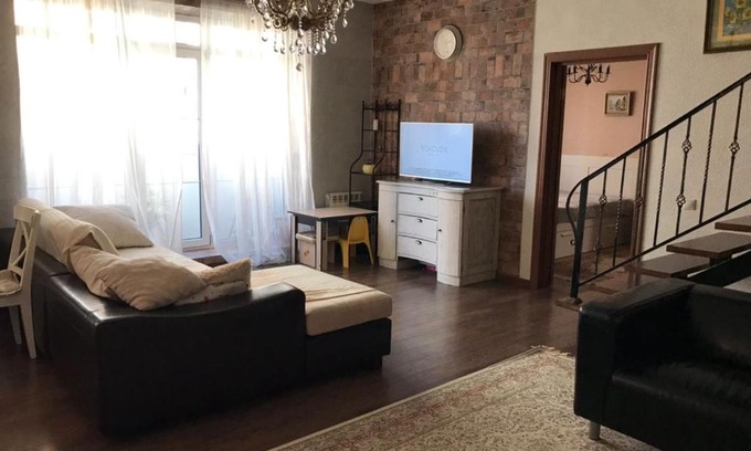 Dmitrov Apartment | Chic Loft-Style Apartment for Your Perfect Getaway