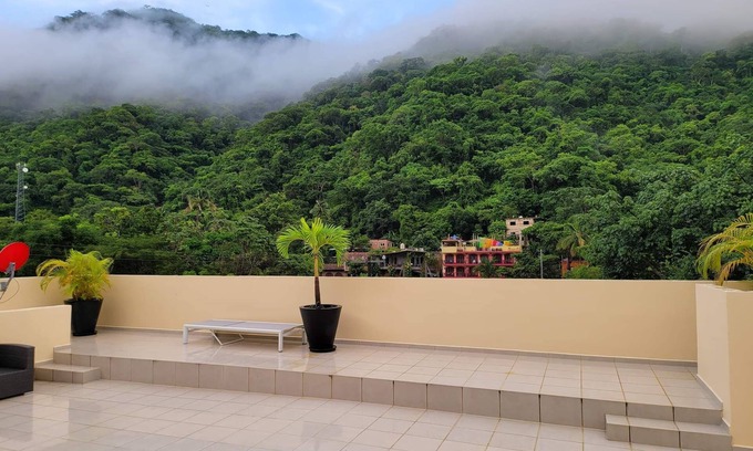 Boca de Tomatlan House | Riverfront Retreat with Ocean Views & Private Roof Access