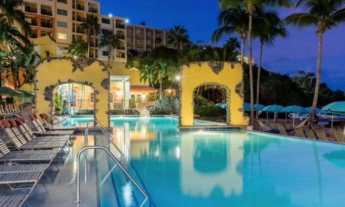 Estate Bakkero Condo | Guest Rated 10/10: Oceanfront Marriott Condo in St. Thomas