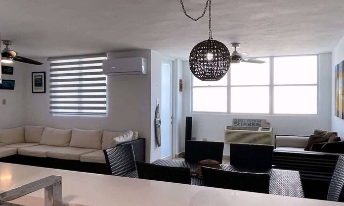 Jobos Condo | Beachfront 3BR Apartment with Pool & Spa at Jobos Beach