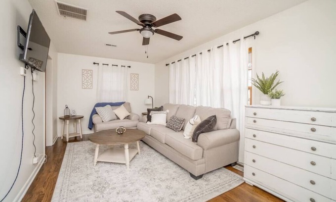 Wichita House | Pet-Friendly 2 Bed Home with Fenced Yard & Great Amenities