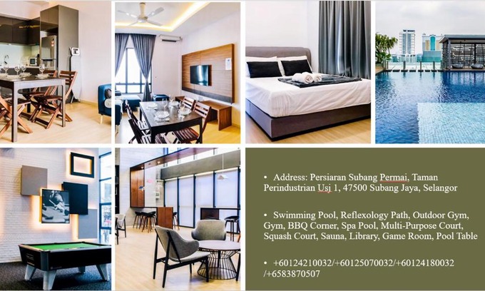 Subang Jaya Apartment | Comfortable 2 Bedroom Retreat Near Sumway Pyramid