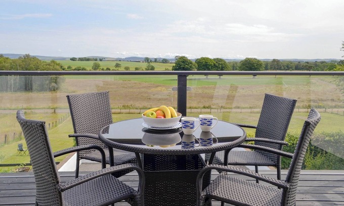 Torthorwald Cottage | Breathtaking Balcony Views Await at Our Pet-Friendly Hotel