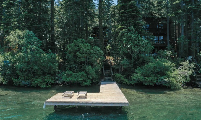 Truckee Cabin | Ideal Donner Lakefront Retreat with Private Dock & Pool