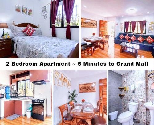 Liloan Apartment | Cozy 2 Bedroom Apartment Steps from Grand Mall