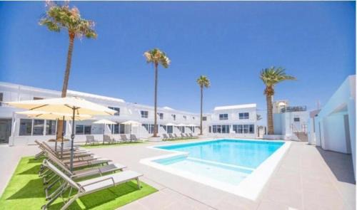 Los Mojones Apartment | Oceanfront 2 Bedroom Atlantic View Apartment - Rated 9.8