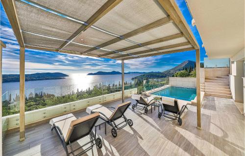 Orasac House | Idyllic Sea View Retreat in Orasac with Pool Access