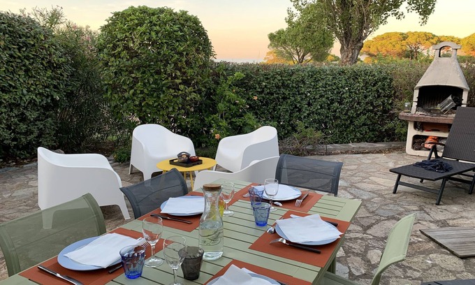 Marine de Saint Ambroggio Villa | Cozy 2-Bedroom Beach House with Pool & Ocean View