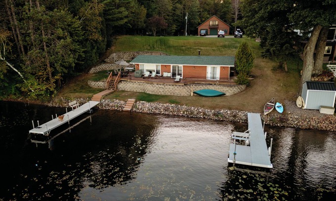 New Auburn Cottage | Perfect Lake Cottage on Sand Lake with Stunning Views